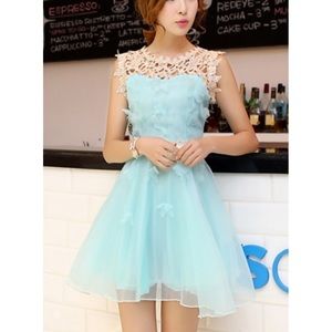 Cinderella Disney bound mini blue dress